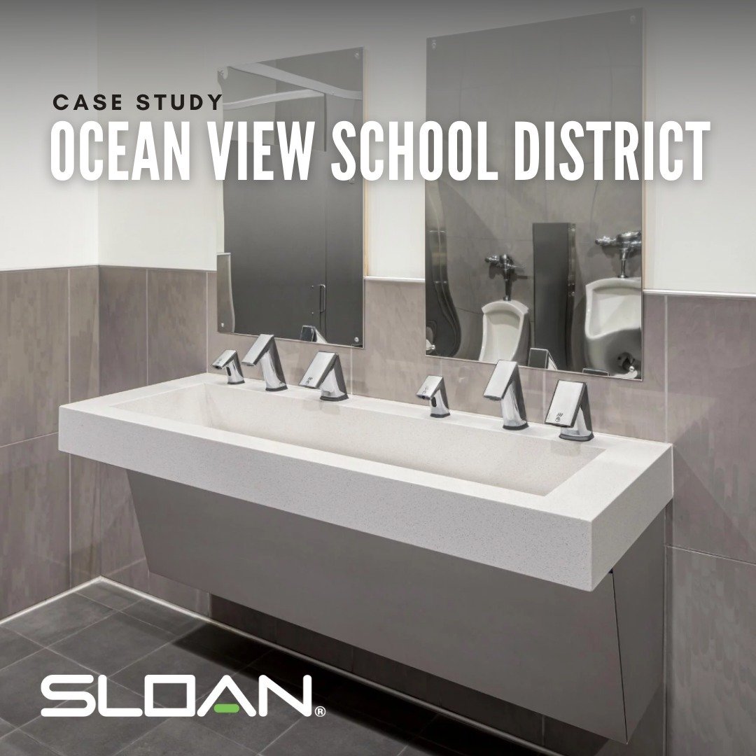 🌊 Sustainability in Action at Ocean View School District! 🌱

Check out how Ocean View School District partnered with @Sloan_valve to create eco-friendly, efficient restrooms that save water and enhance the student experience. By integrating innovat