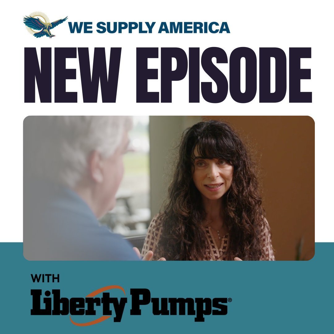 🎥 Inside Liberty Pumps 🎥

Episode 4 of We Supply America highlights how @libertypumps blends innovation, teamwork, and community impact. See why they&rsquo;re a shining example of American manufacturing done right!

📺 Watch now at the link in our 