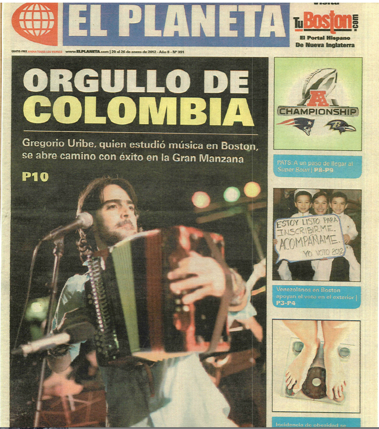 El Planeta Boston, "Colombian Pride"