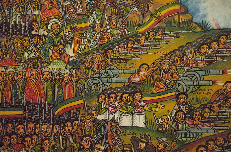 Battle of Adwa (image from Elitre)