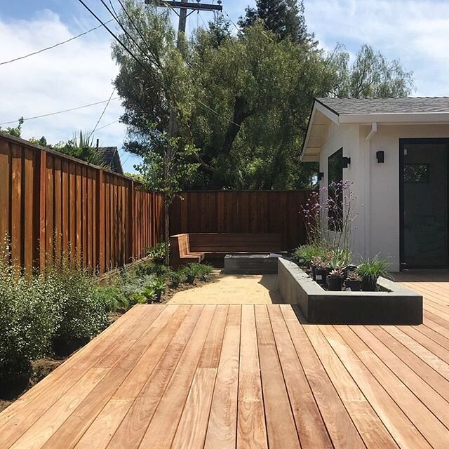 Last spring this Landscape was completed for a sweet family in the South Bay to make an outdoor living space that connected on level with the sliding door wall from their indoor living space.  I&rsquo;m looking forward to getting back on site for upd