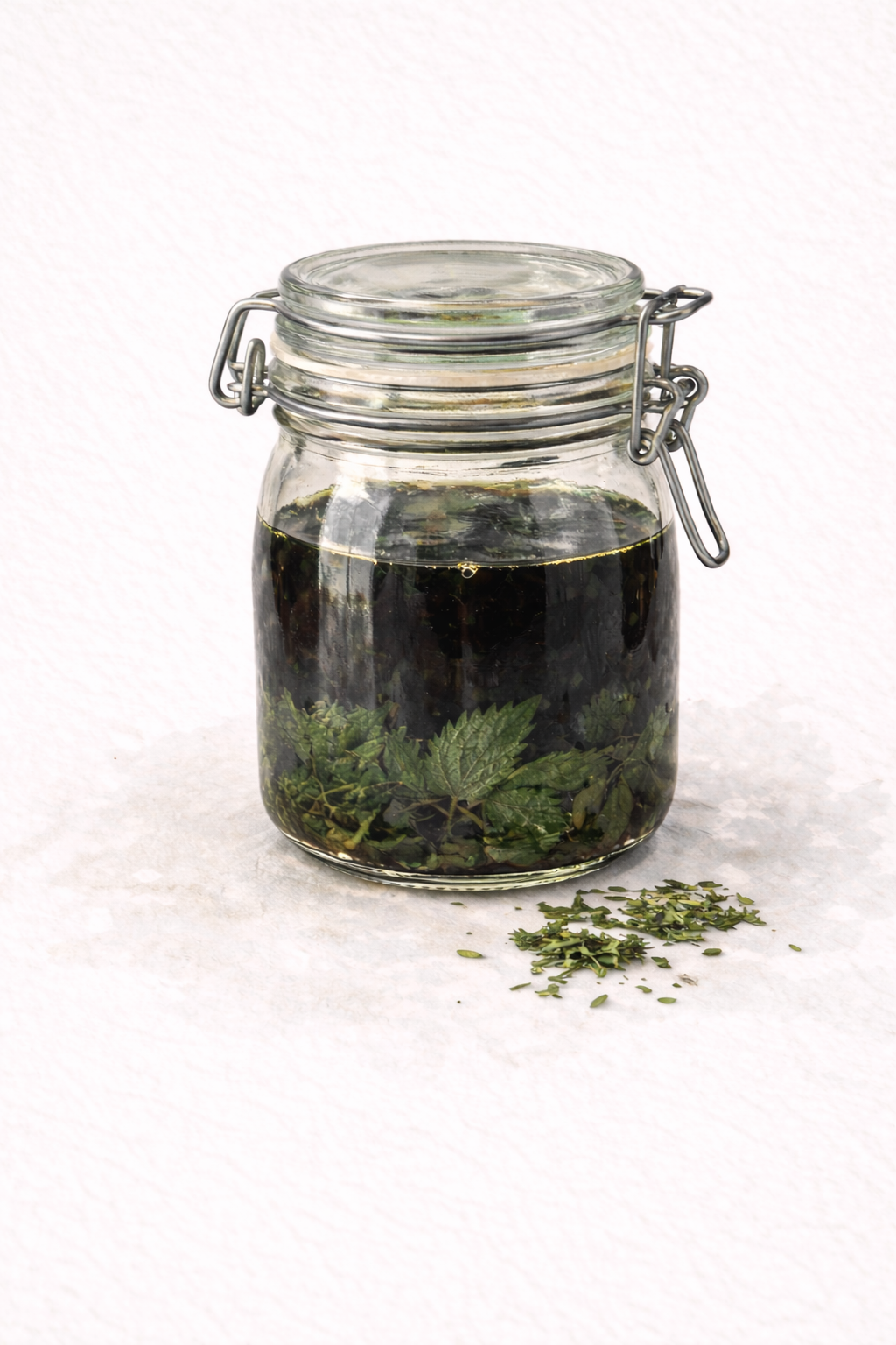 Indre dybderens med brændenælde-te