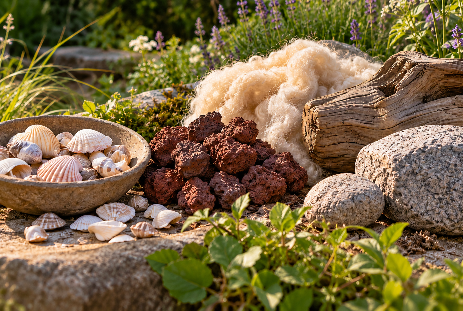 5 Natural Materials That Enhance the Energy of Your Garden