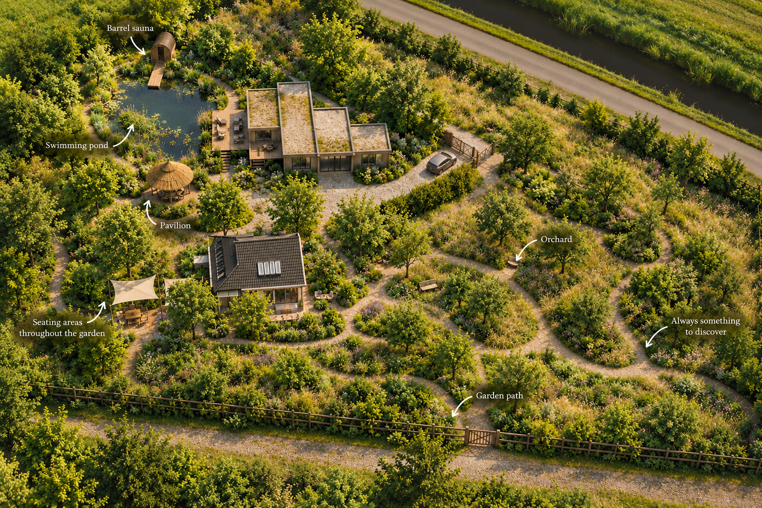 Lush Countryside Garden Estate Aerial View.png