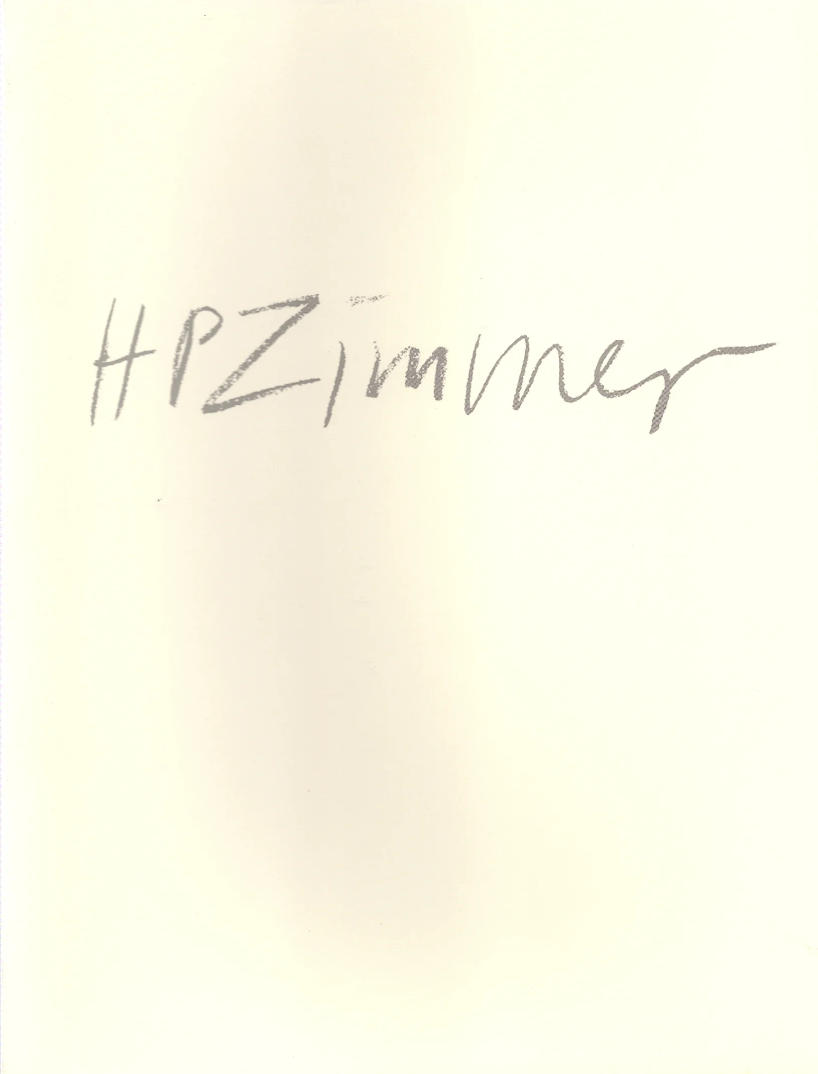 H.P. Zimmer, 1993