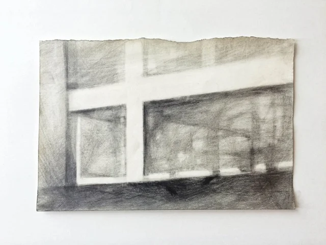 Untitled ( Range of Void #3) , 2014 Graphite pencil on paper 13,5 x 21 cm