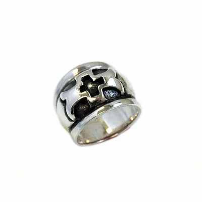 High Dome Cross Ring