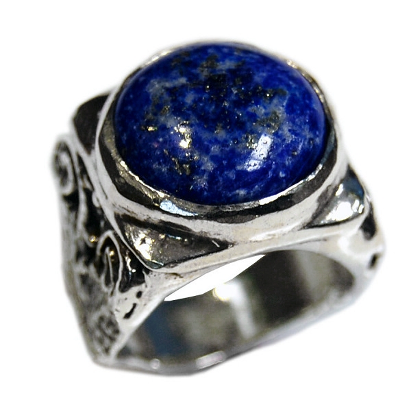 Round Stone Column Ring