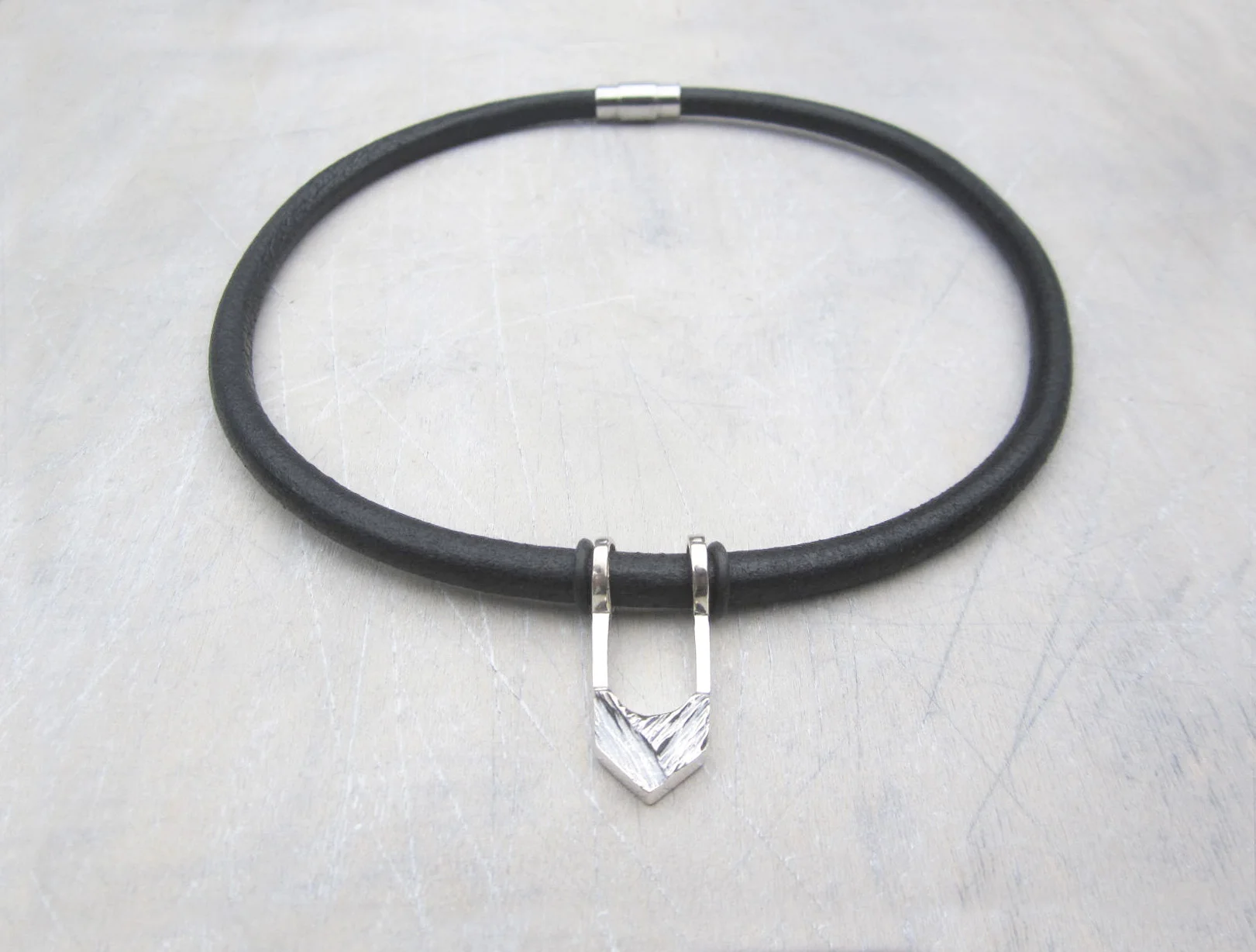 Silver Gate Necklace