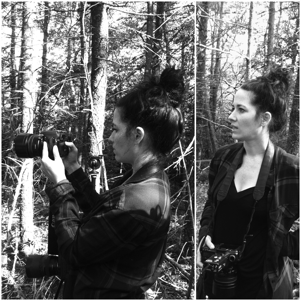 Meghan Tansey Whitton, photographer, in some serious action.