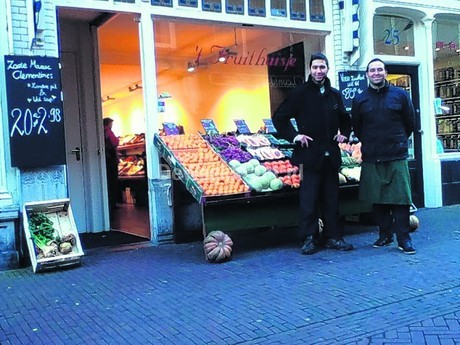 Soms zie je ze - letterlijk - door Delft rennen.