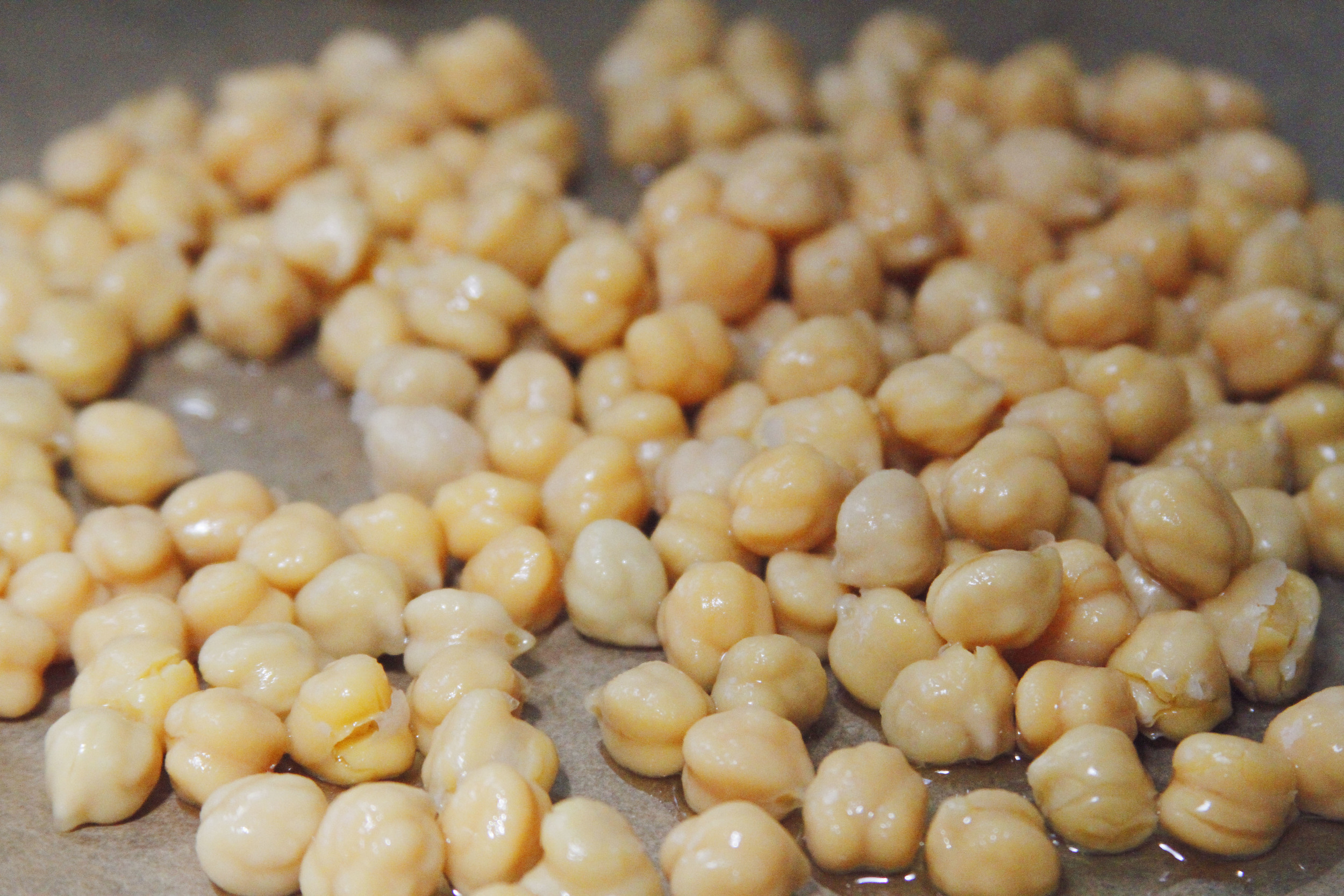 Spicy baked chickpeas // Print (Em) Shop
