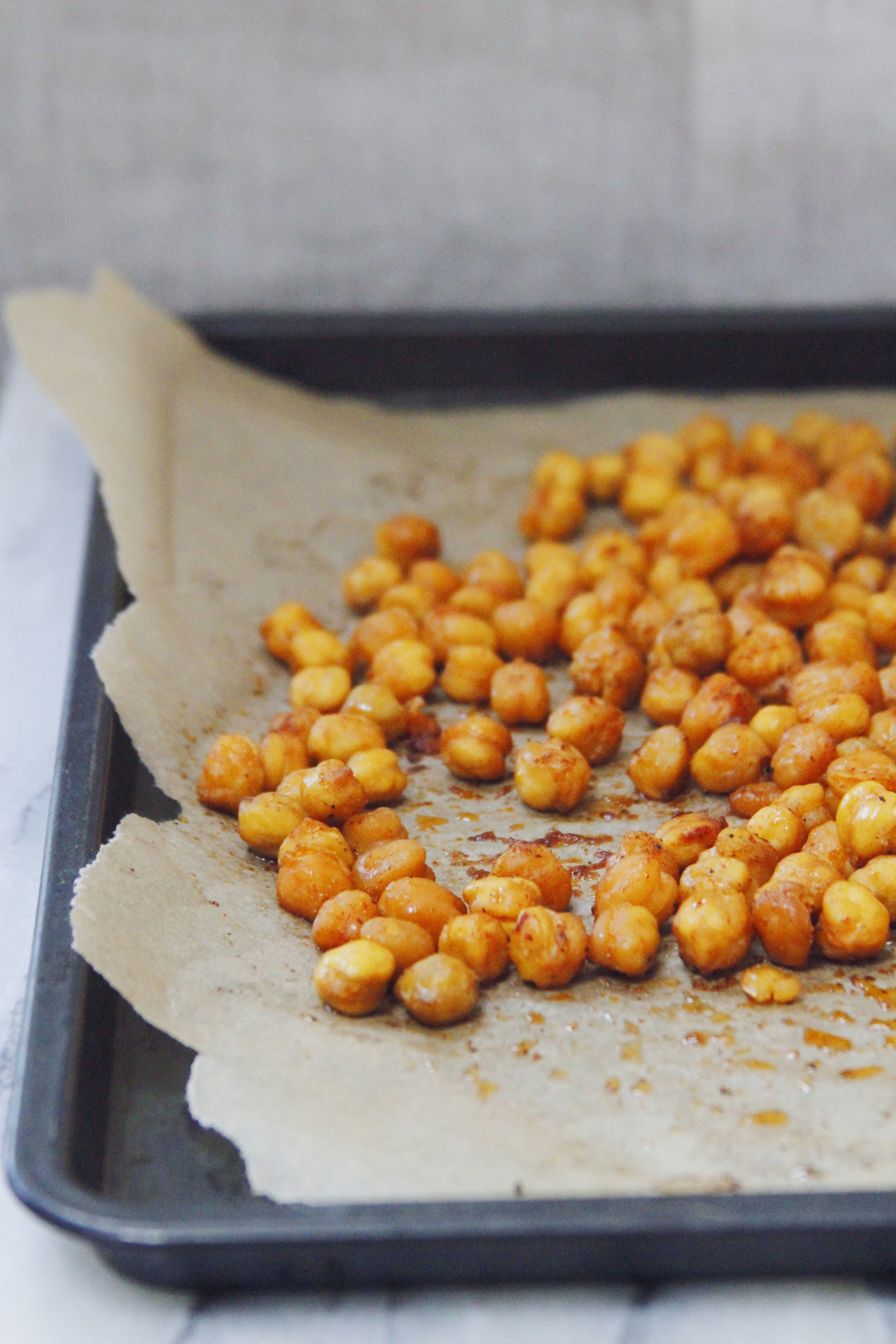 Spicy baked chickpeas // Print (Em) Shop