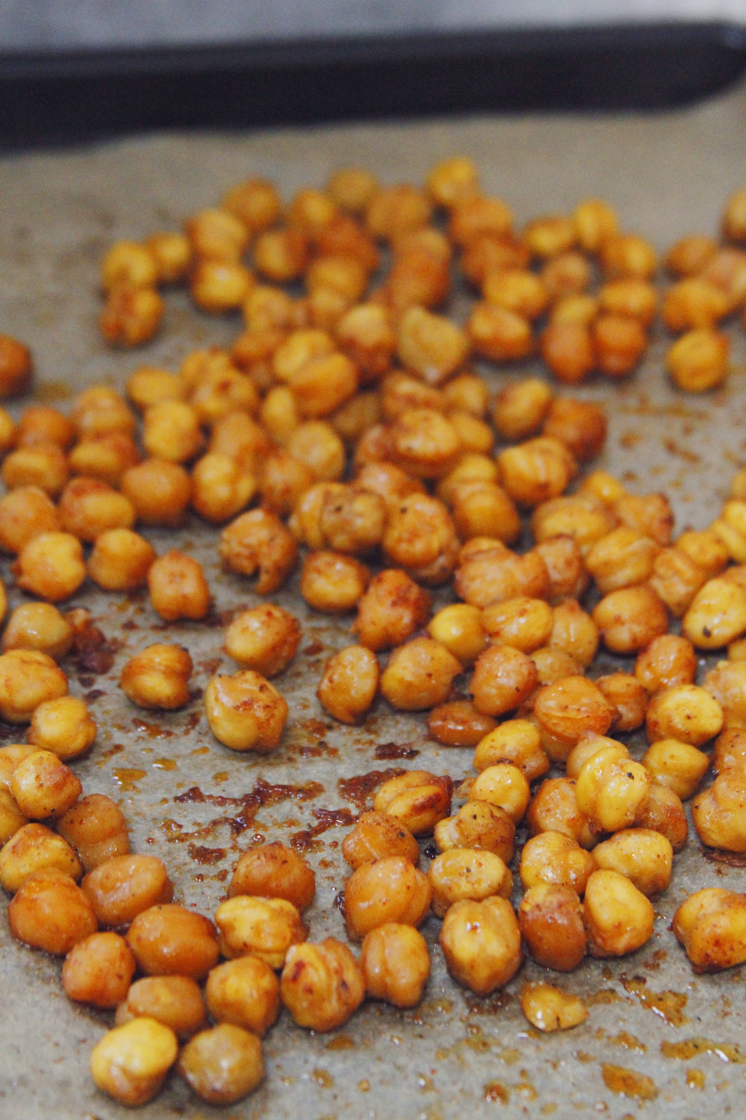 Spicy baked chickpeas // Print (Em) Shop