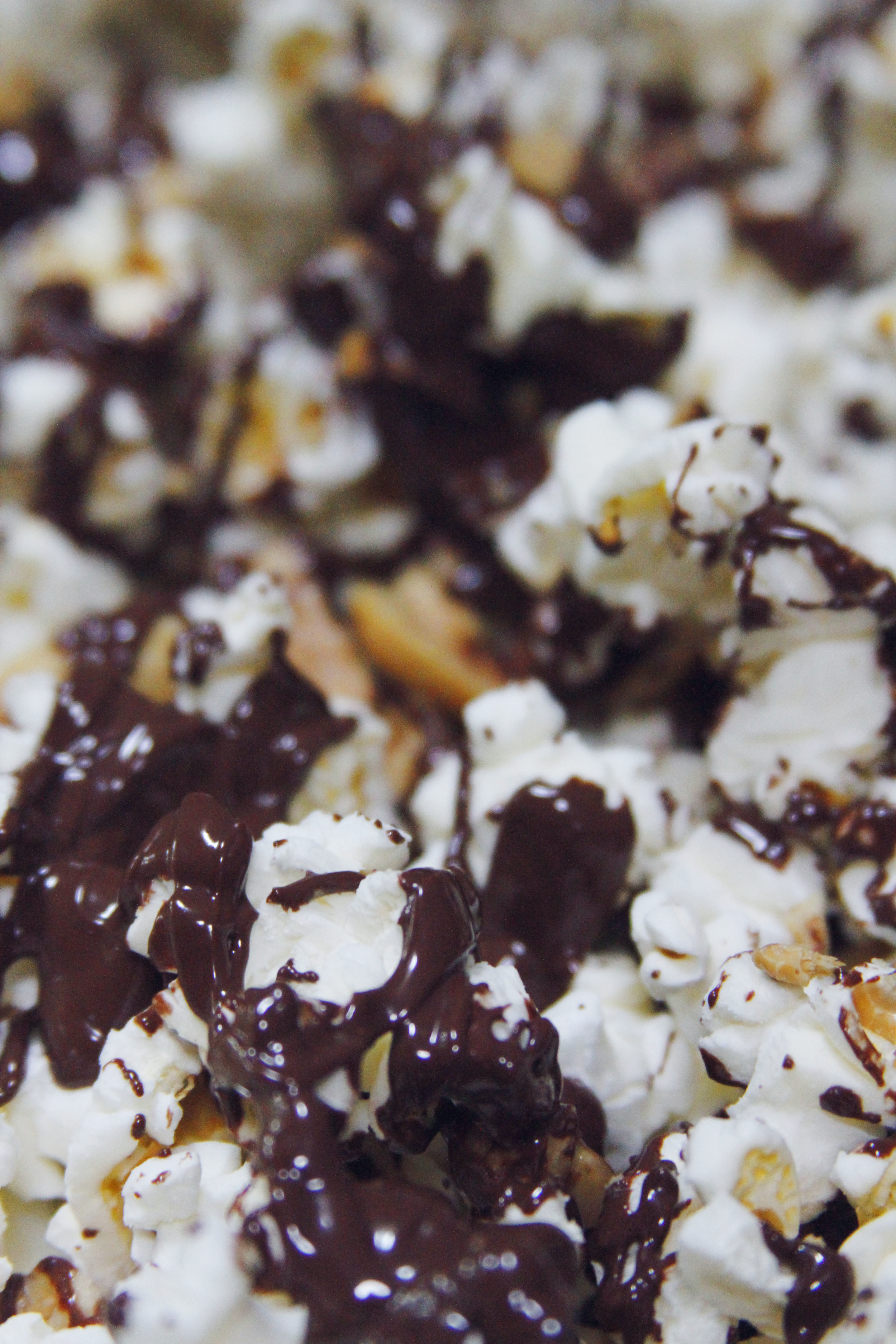 peanut chocolate popcorn // print (em) shop