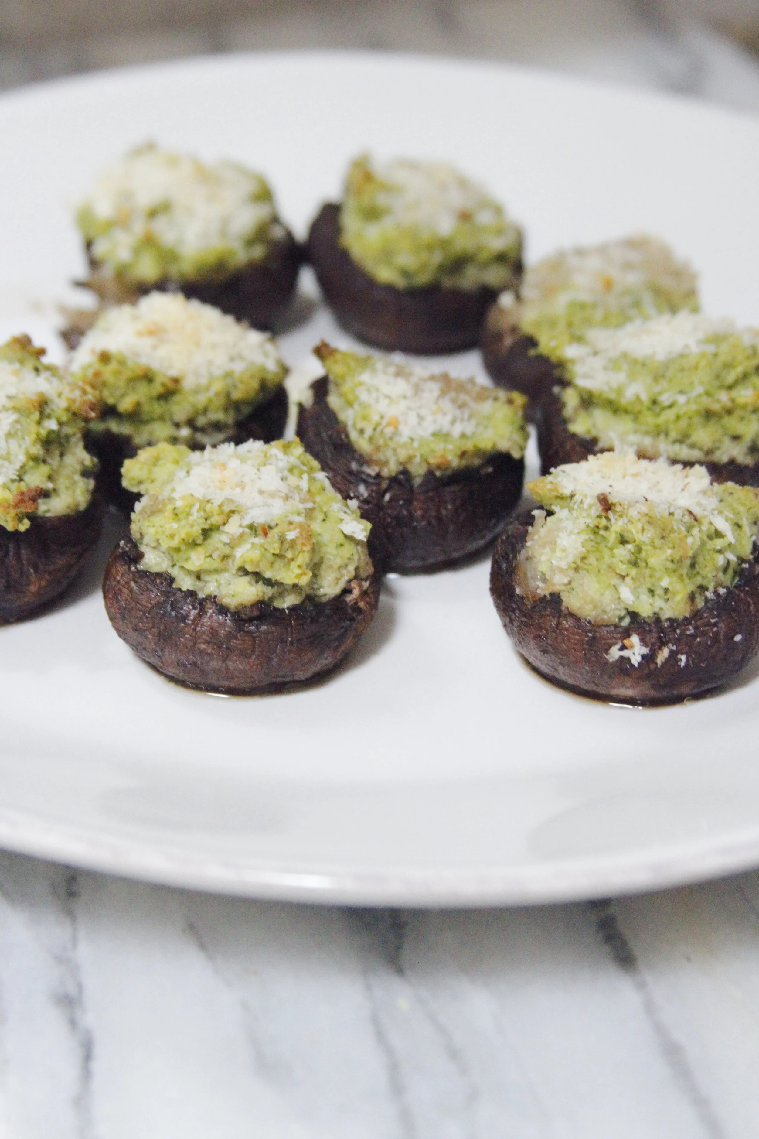 herb stuffed mushrooms