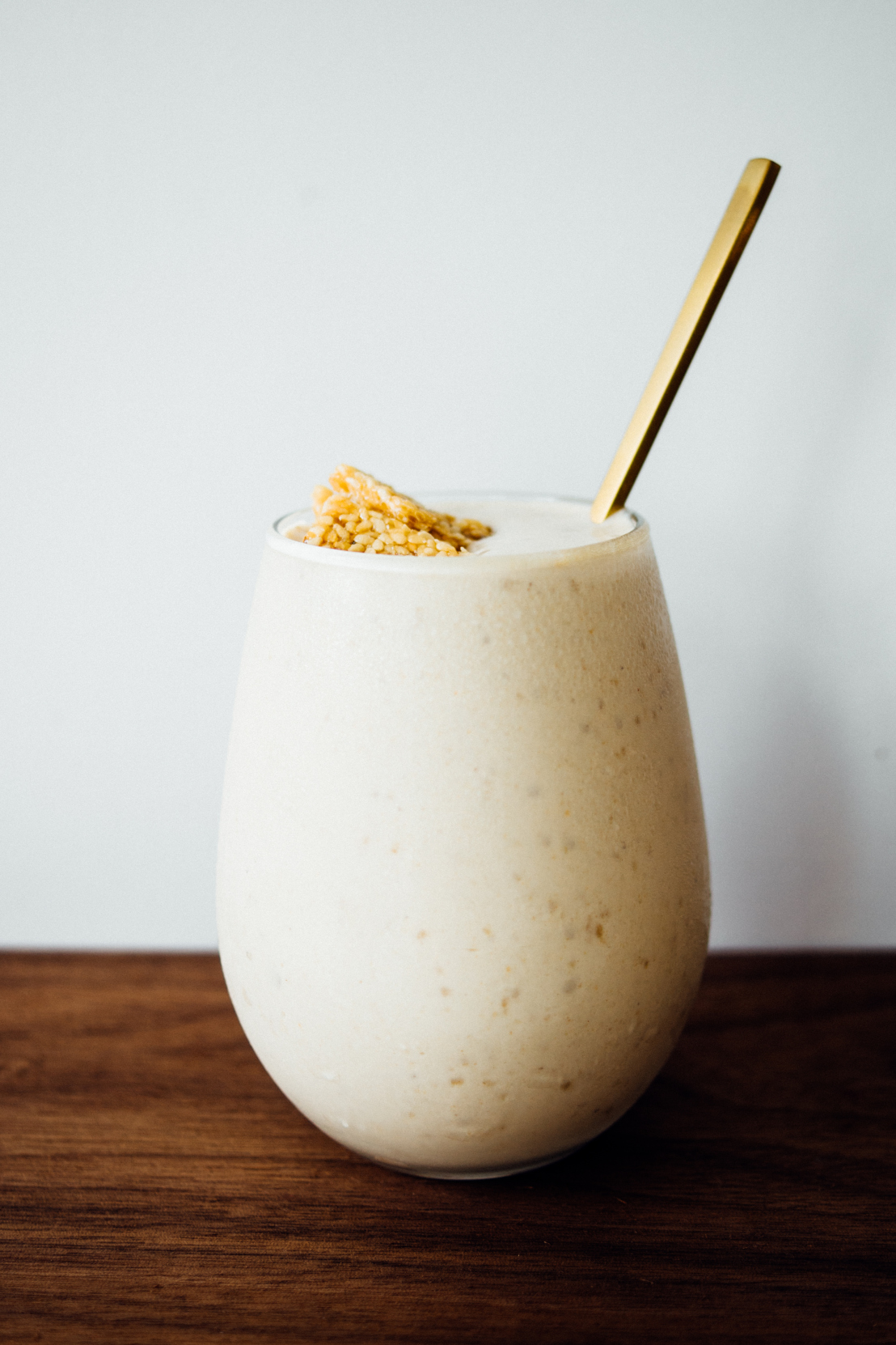 TOASTED SESAME AND HONEY MILKSHAKE