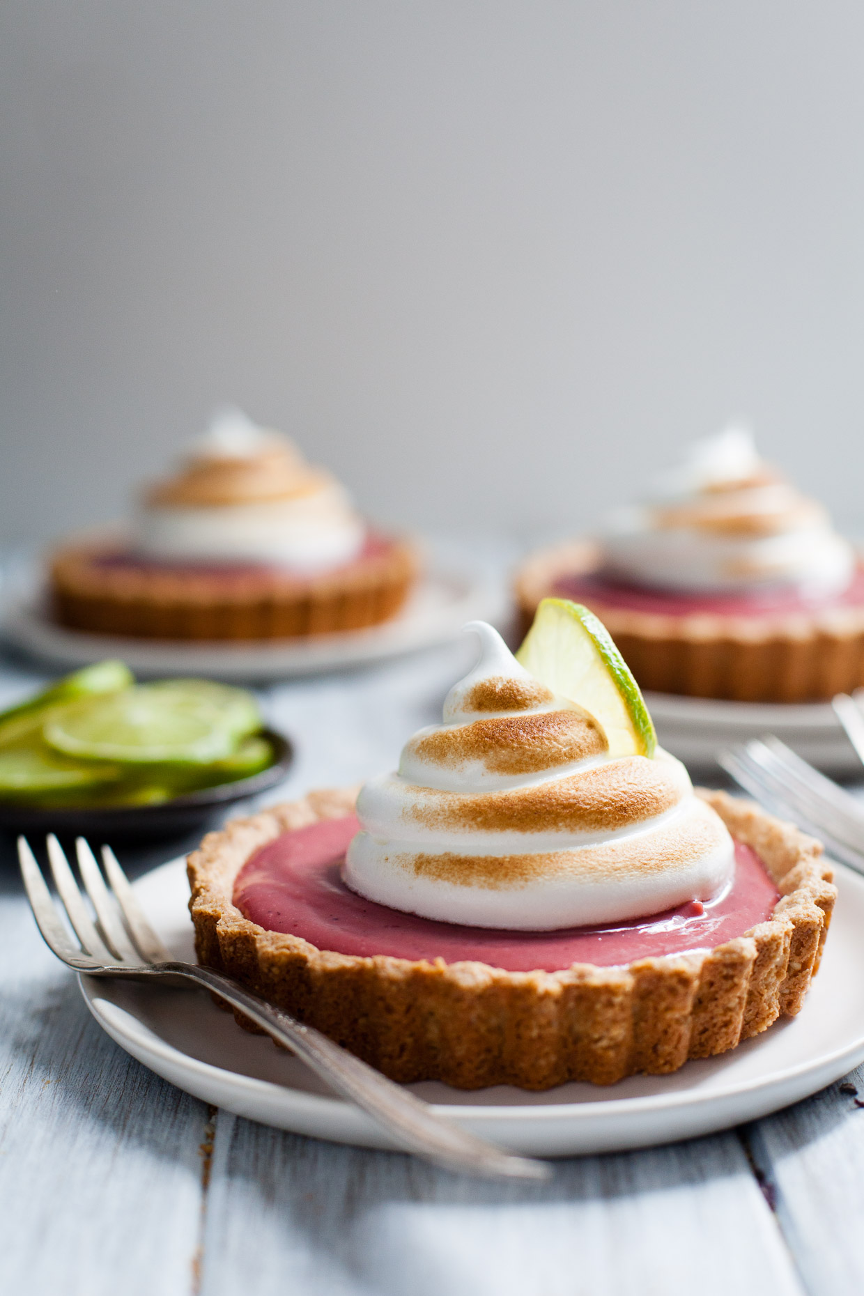  ABOUT PRESS RECIPESSPONSORFAQCONTACT Hibiscus Strawberry Curd Tarts with Toasted Meringue {gluten-free}