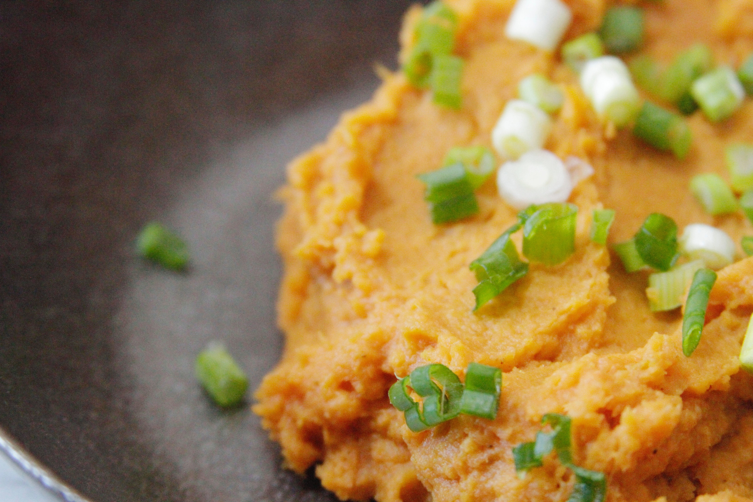 curried mashed sweet potatoes // a little gathering