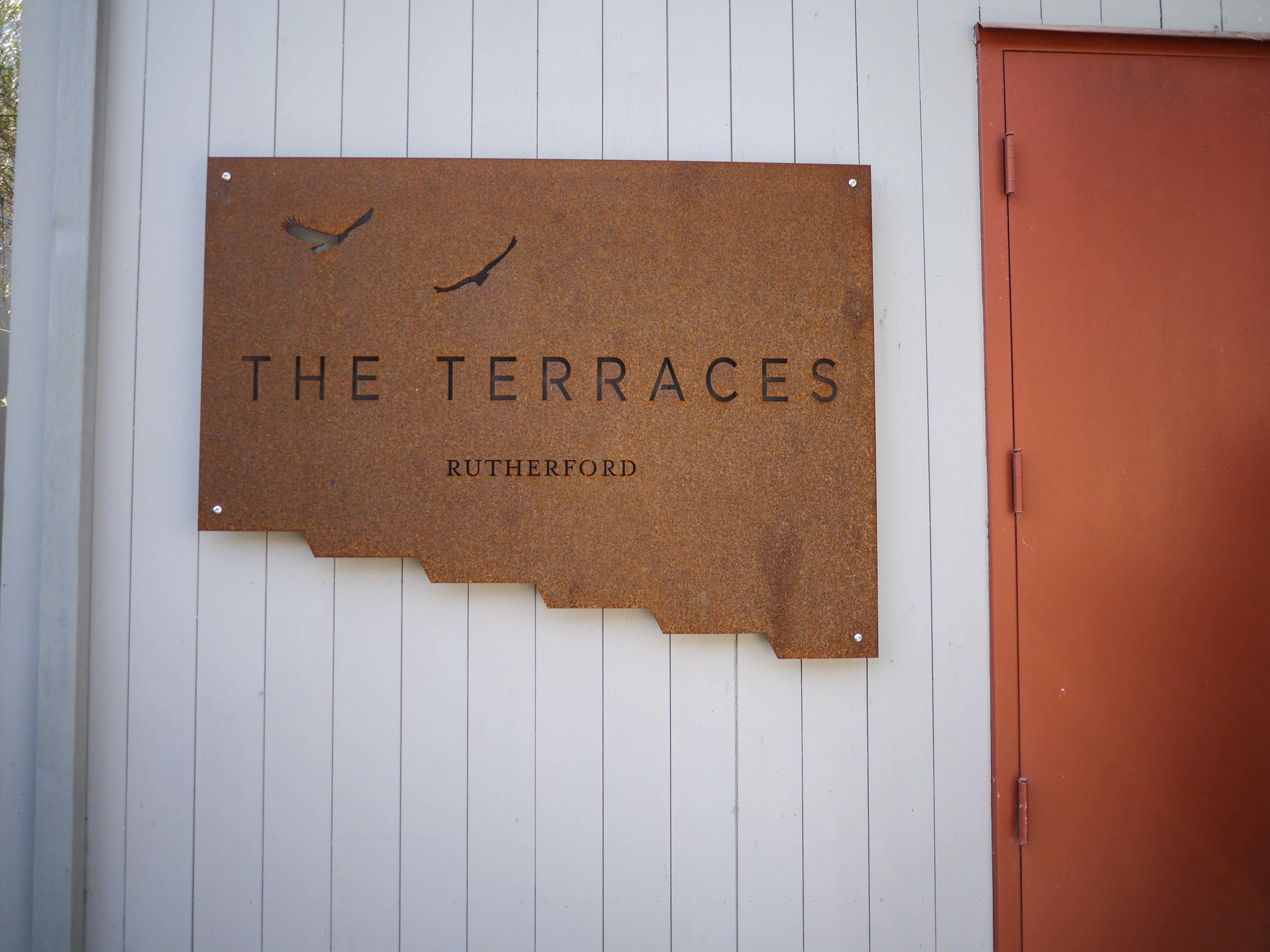 Then to a smaller vineyard, The Terraces
