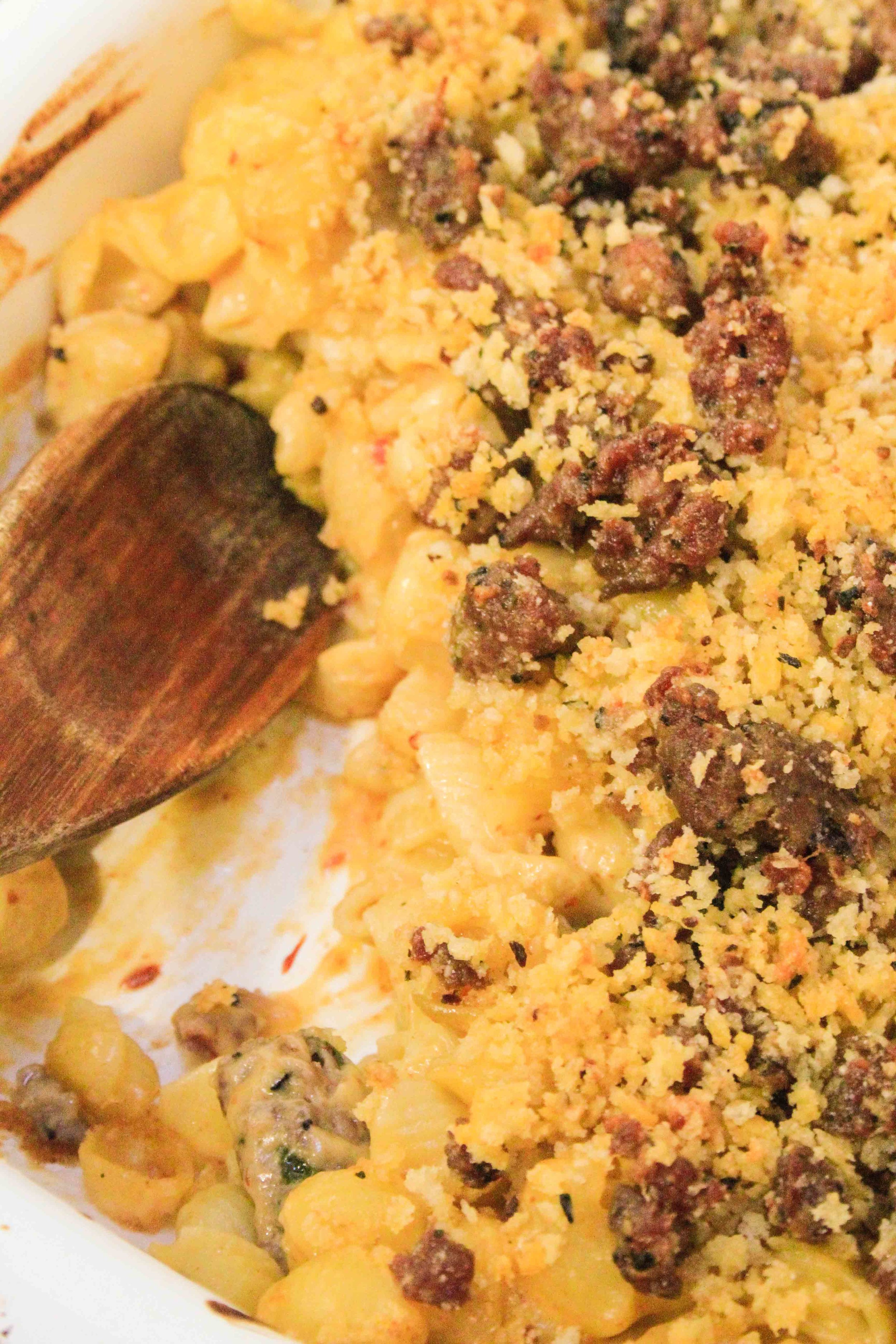 Chipotle mac and cheese shells