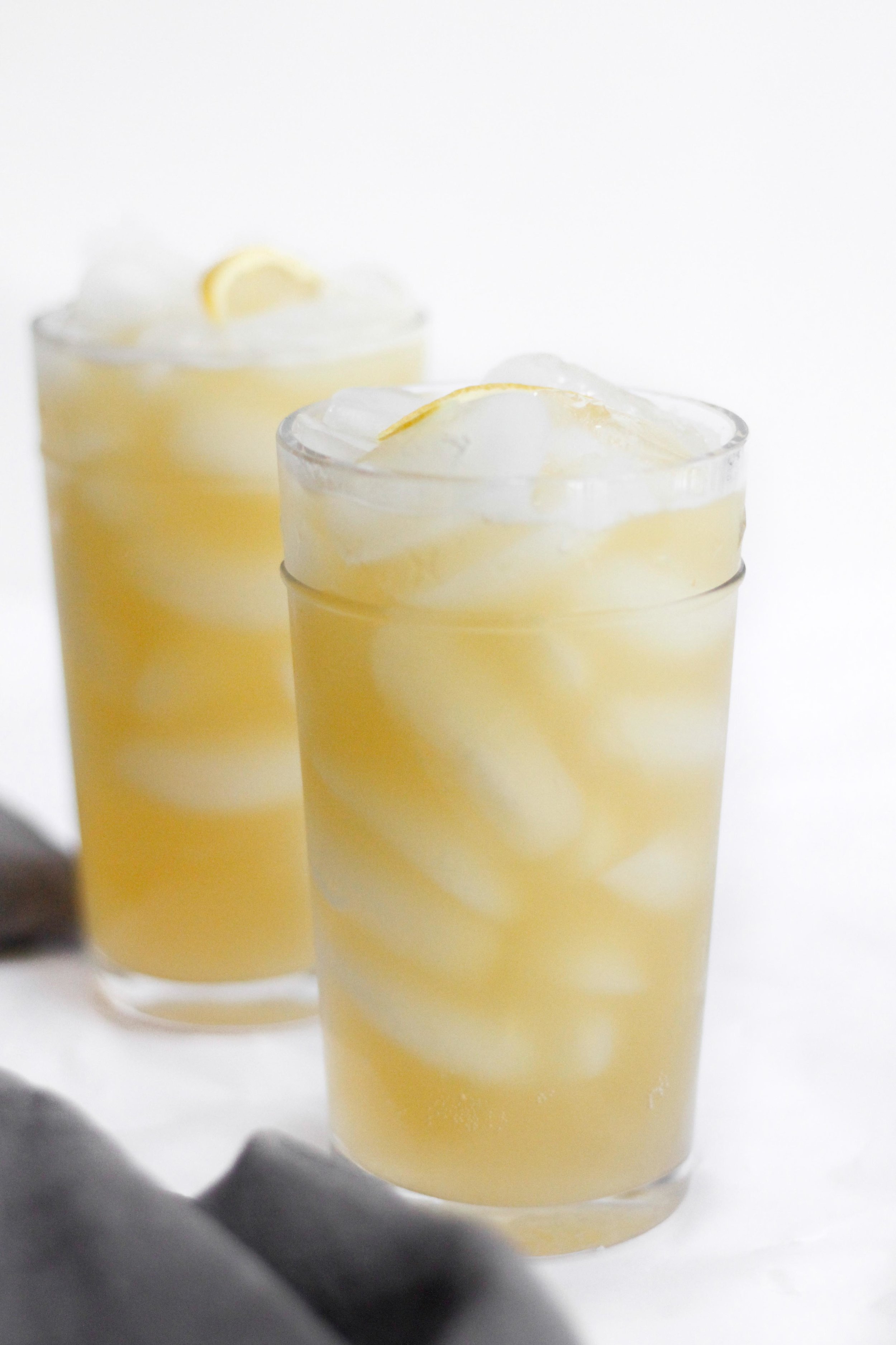 Whiskey pineapple cocktail