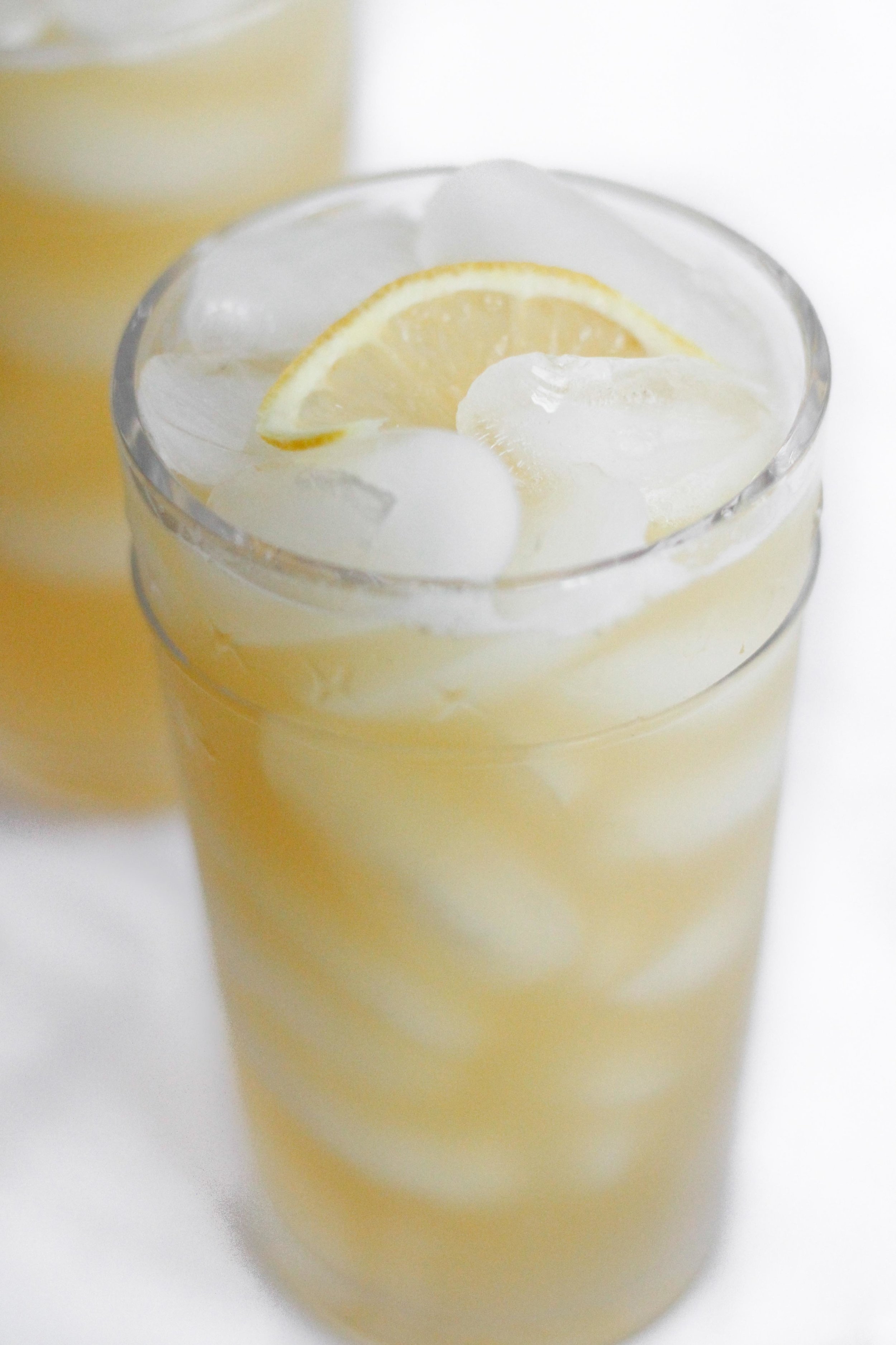 Whiskey pineapple cocktail