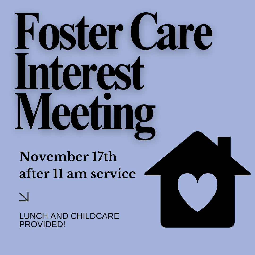 Foster Care Interest Meeting