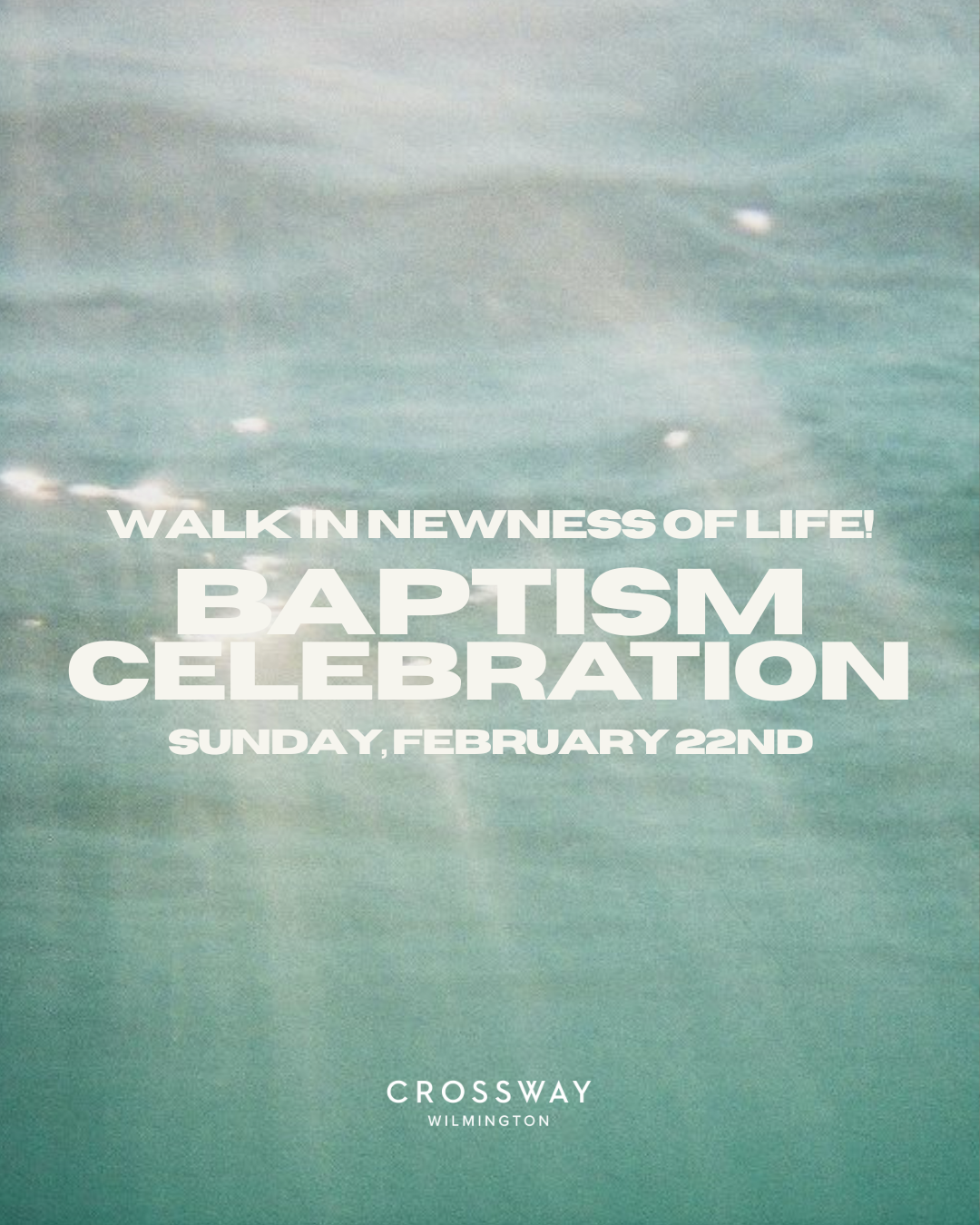 Baptism Sunday