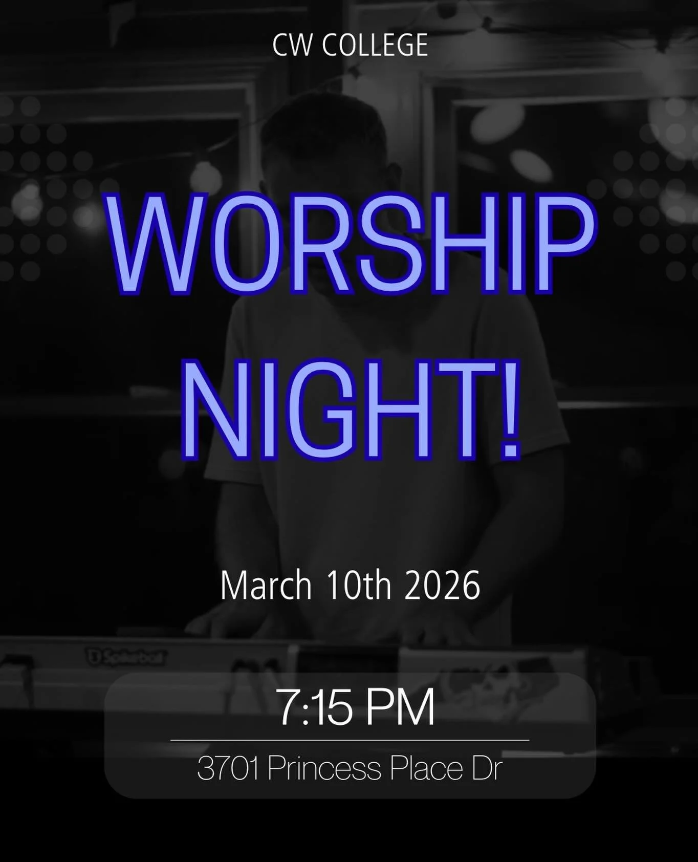 Join us tonight for worship! A college ministry from IL is in town and are kindly leading us in singing praises. Also a great way to meet new friends and hear about what the Lord is doing in our church network. Doors opening 7:15 but we probably won&