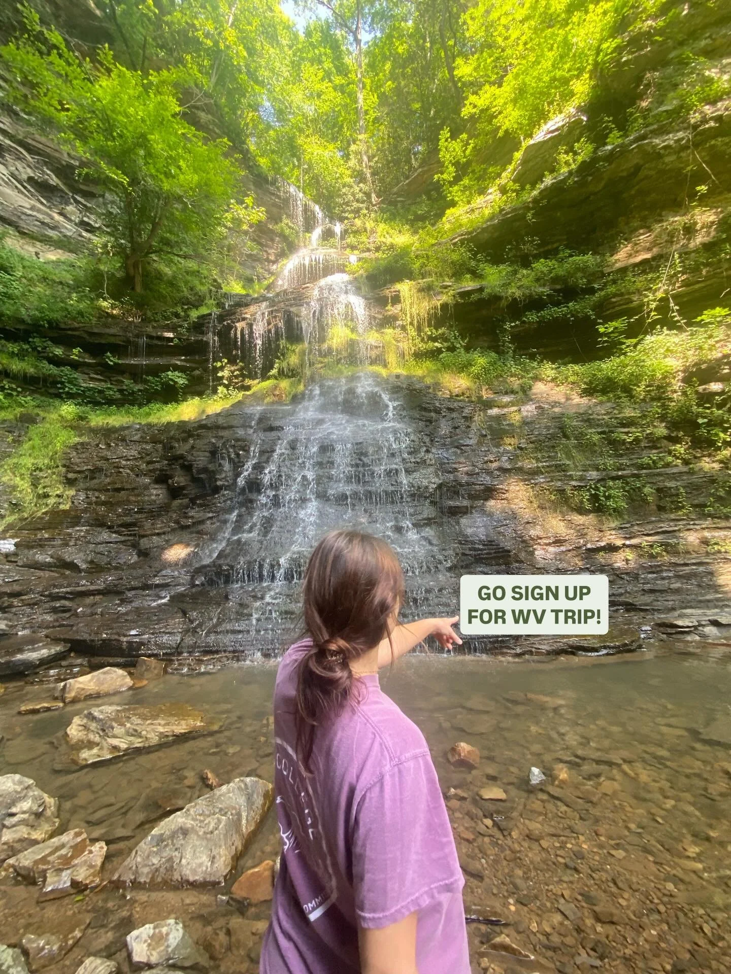 LETS GO WEST VIRGINIA 2026!!! 
Sign up with link in bio to see more views like this with some awesome people this summer🙌🏻🤍 Information in our last post.