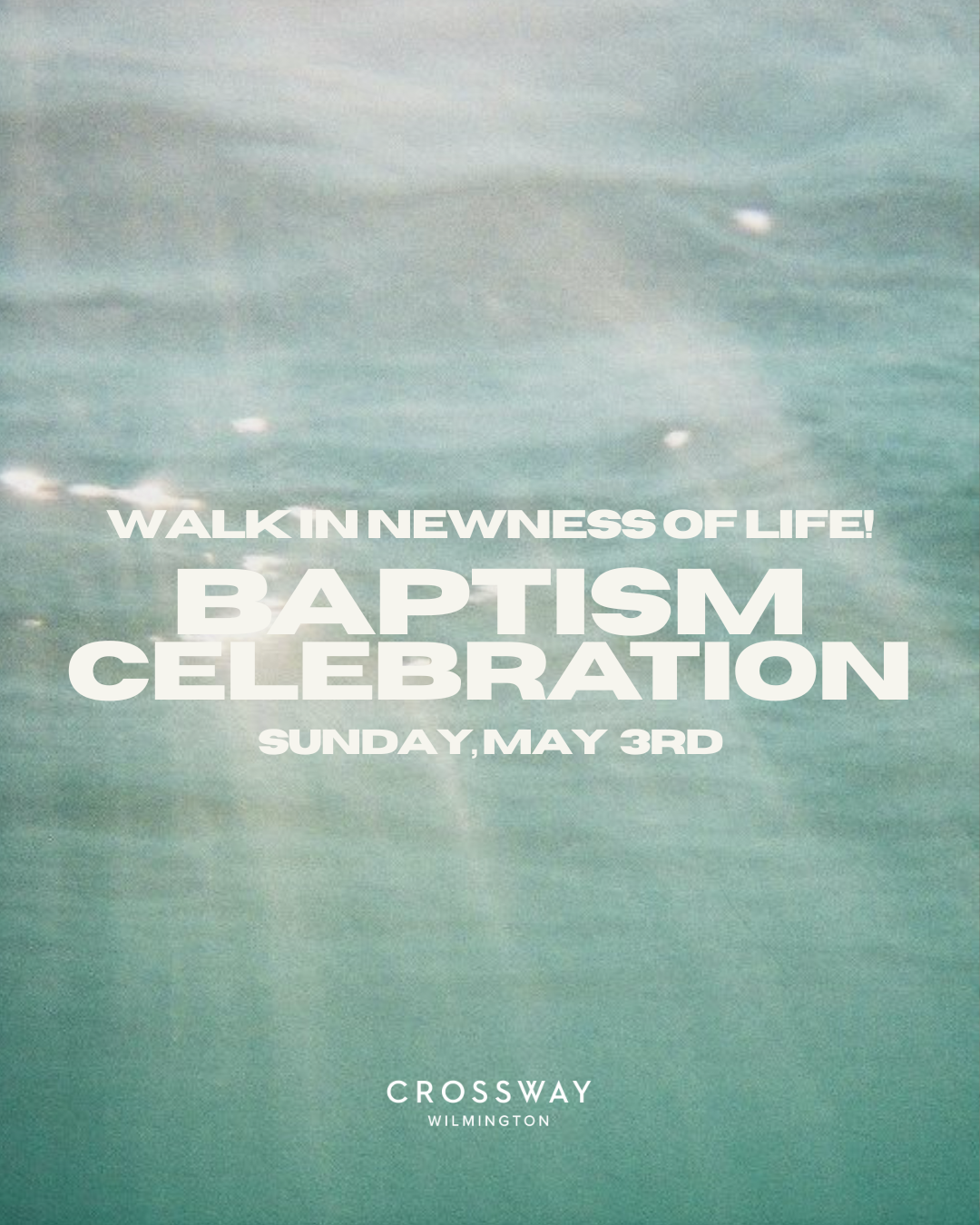 Baptism Sunday
