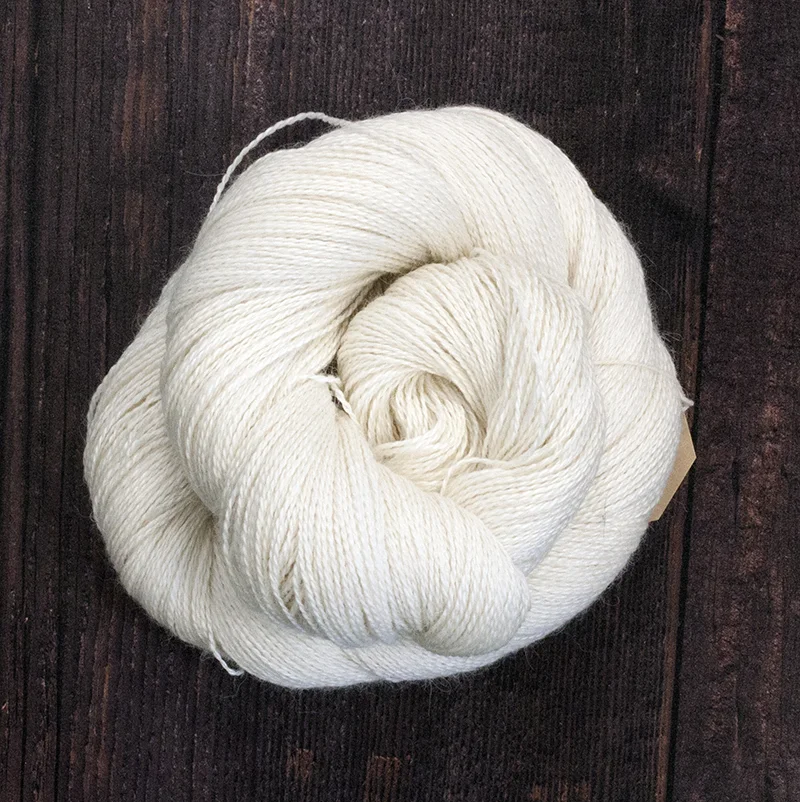 Type 49033 Lush Lace 600 80% Extra Fine Merino 20% Silk 100g Hanks 600m per 100g 2/12nm
