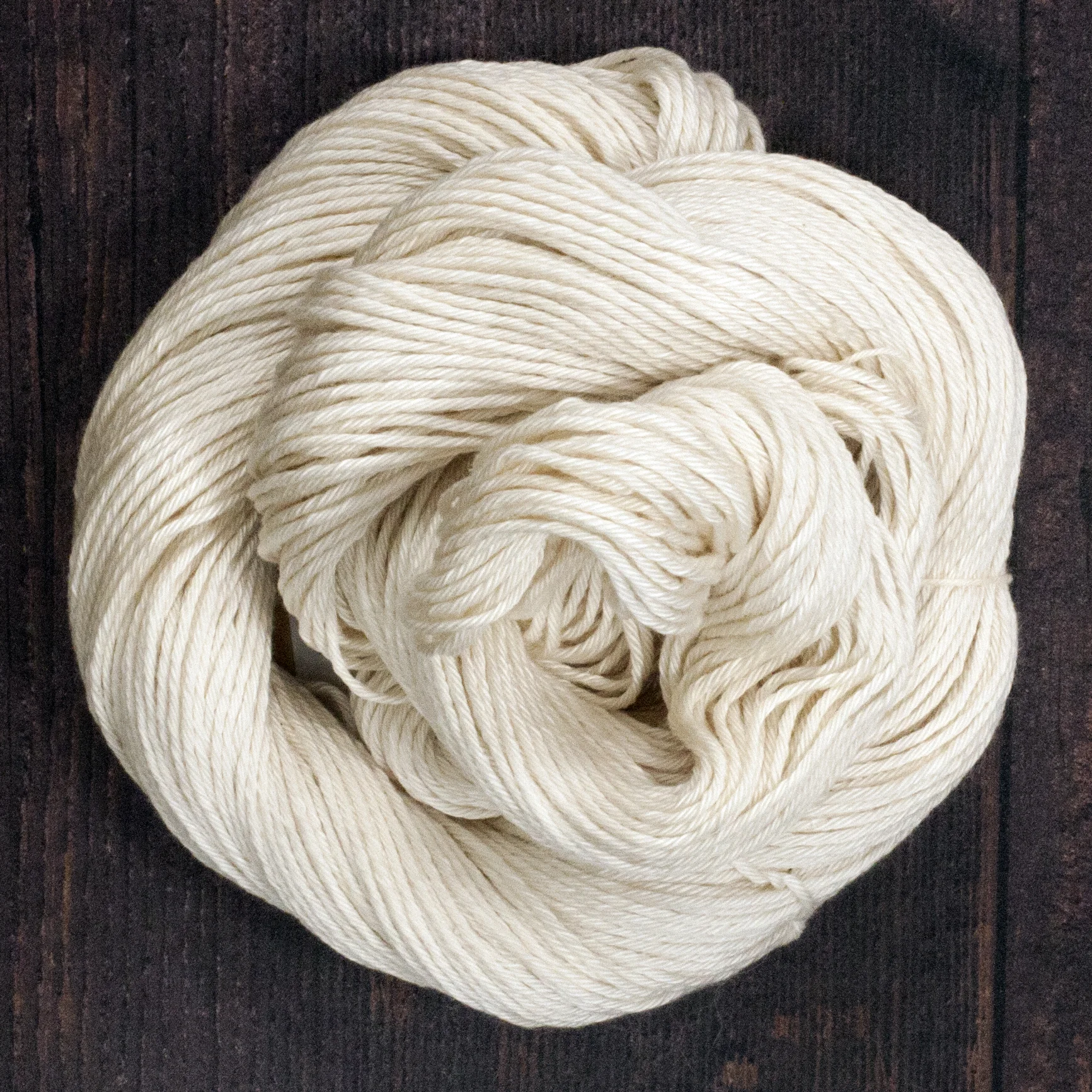 Type 49318 Cotton Aran 100% Pima Cotton 100g Hanks 166m per 100g 6/10nm