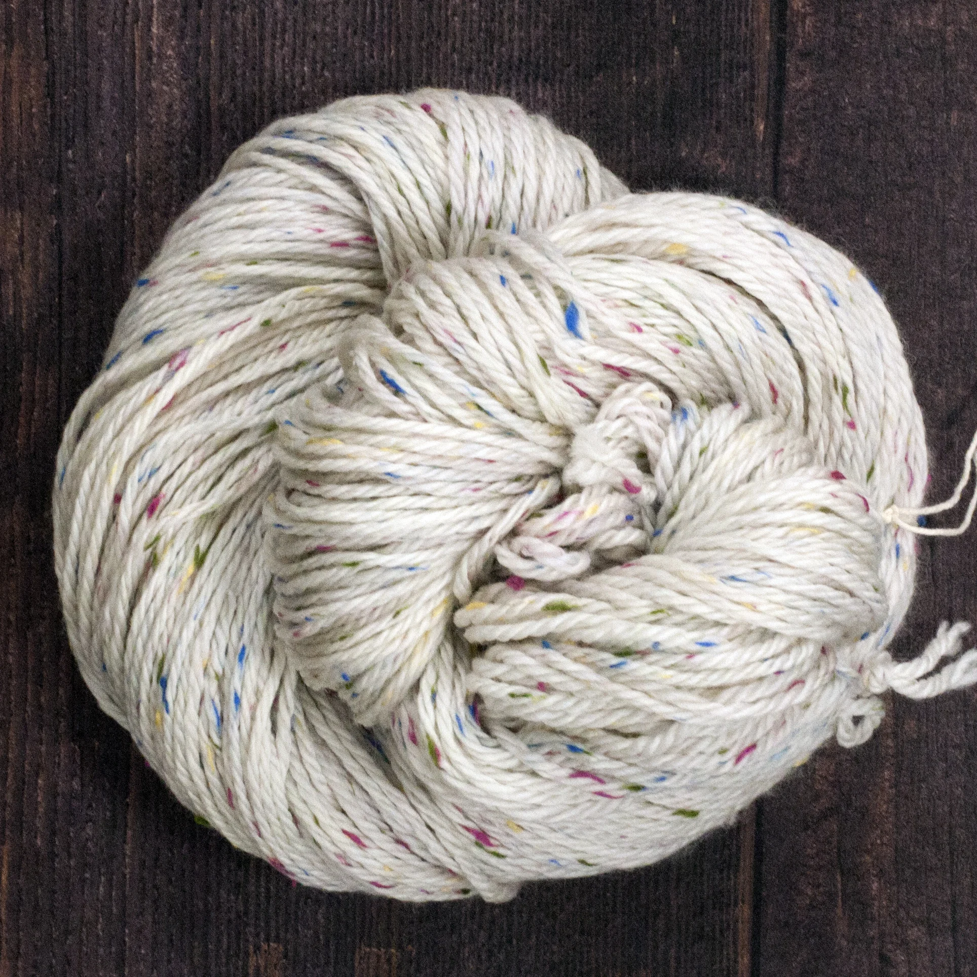 Type 49320 Multi-Coloured Donegal Aran 85% Superwash Merino Wool 15% Multi-Colour Nep 100g Hanks 166m per 100g 3/5nm
