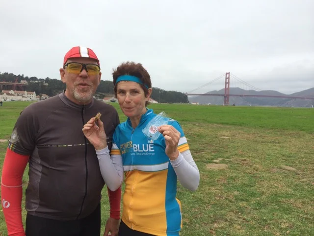 David and Jan at the Golden Gate Bridge, San Francisco, CA