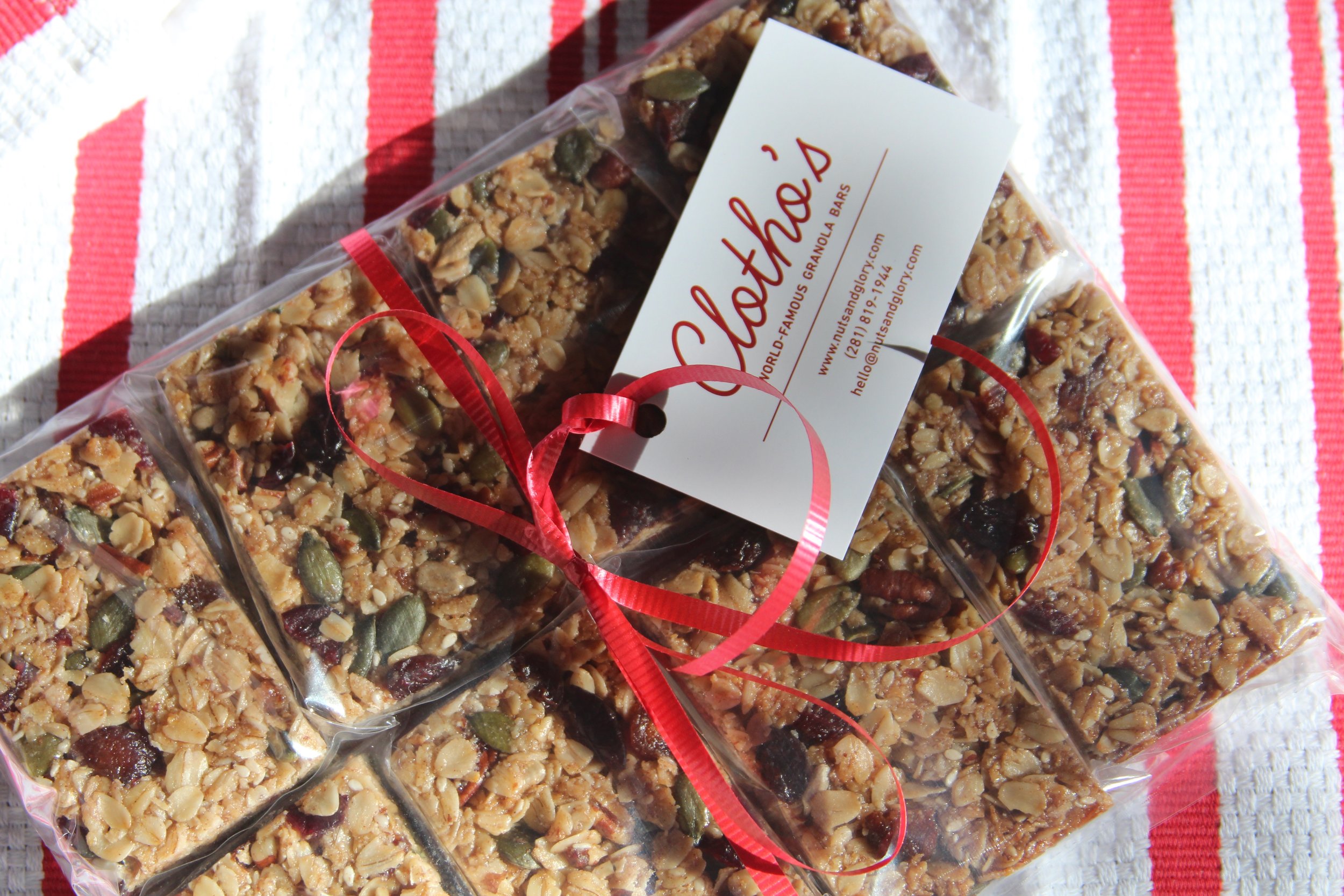 Nuts and Glory, striped towel, diagonal.jpg