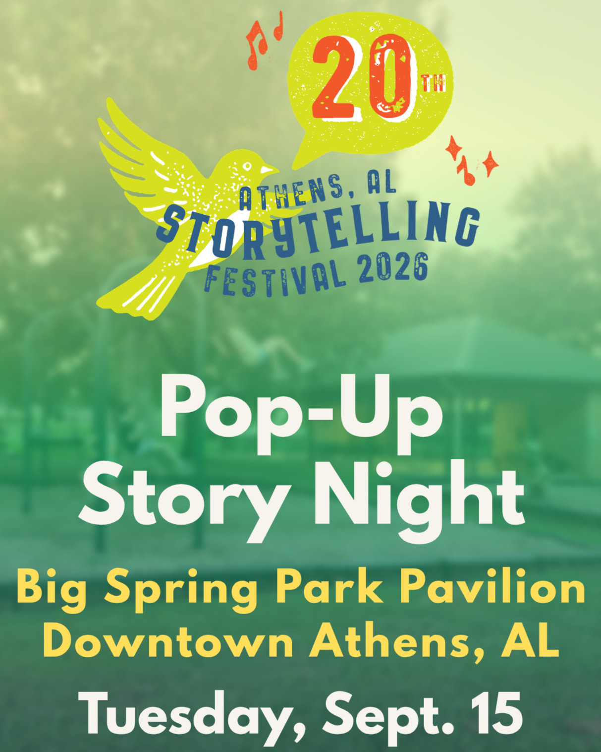 Pop-Up Stories at the Park