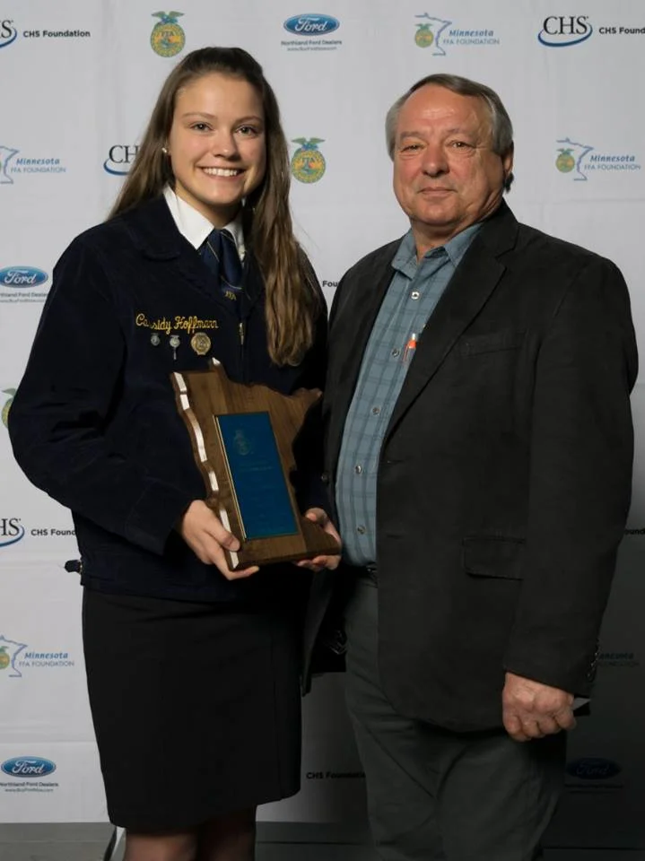 Agricultural Education Cassidy Hoffman Sleepy Eye Sponsored by: The Jim Ertl Fund