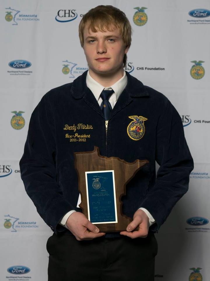 Beef Production Placement Levi Thisius United South Central Sponsored by: Charles & Barb Melberg