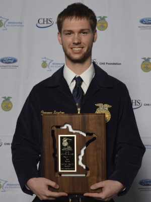 Star Farmer Camren Saxton Fairmont FFA Sponsor: Compeer Financial Services