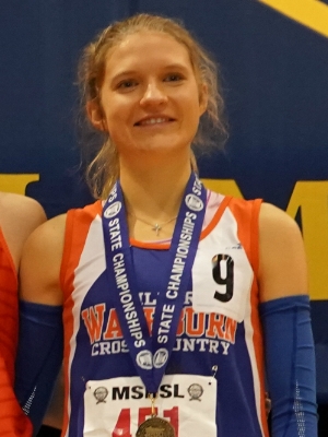 2018 AA Girls Champion Emily Covert Minneapolis Washburn Photo Credit: MN Prep Photo MileSplit Post-Race Interview