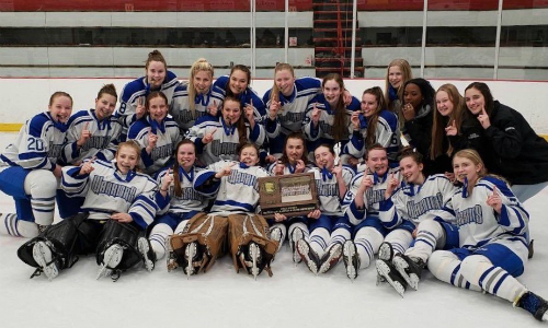 #3 Brainerd/Little Falls | Section 8AA Champion Roster | Schedule / Results | Website | Media Guide | LF Instagram Team Twitter | Brainerd Twitter | Little Falls Twitter | Team FB | LF FB | Brainerd FB Quarterfinal result: W, 4-0 vs. White Bear Lake Semifinal result: W, 3-2 (OT) vs. Andover