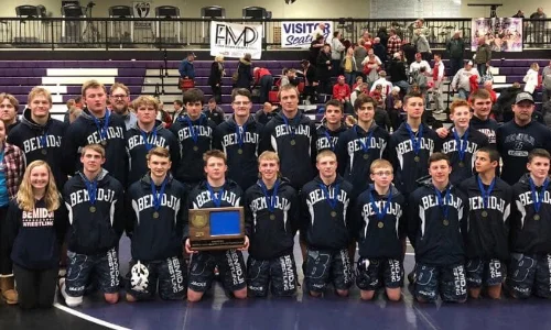 #4 Bemidji | Section 8AAA Champion Roster | Schedule / Results | Website Team Twitter | School Twitter | Students Twitter | Team FB | School FB Bemidji Pioneer Story