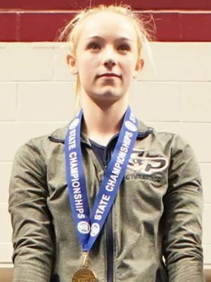 Vault (10.0 Score) Chaney Neu Champlin Park Photo credit: MN Prep Photo
