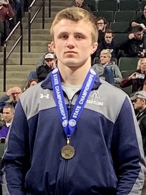 Class AAA 182 Champion Zach Glazier Albert Lea Area