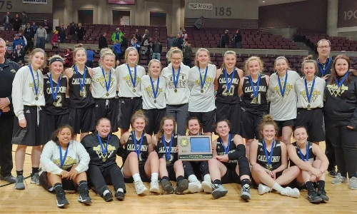 #4 Caledonia | Section 1AA Champion Roster | Schedule / Results | Website | Media Guide Team Twitter | School Twitter | Students Twitter | Team FB | School FB Quarterfinal result: 56-44 vs. Proctor - Box Score Semifinal result: 65-55 vs. Roseau - Box Score | KAAL Video