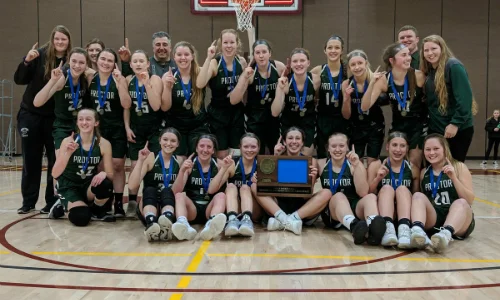 #5 Proctor | Section 7AA Champion Roster | Schedule / Results | Website | Media Guide Team Twitter | School Twitter | Students Twitter | Team FB | School FB Duluth News Tribune Story Quarterfinal result: 44-56 vs. Caledonia - Box Score Consolation Semifinal result: 41-38 vs. Redwood Valley - Box Score
