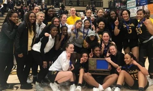 #1 DeLaSalle | Section 4AAA Champion Roster | Schedule / Results | Website | Media Guide Team Twitter | School Twitter | Students Twitter | Team FB | School FB Quarterfinal result: W, 61-53 vs. Hibbing Semifinal result: 61-59 win vs Holy Angels - Box Score | KSTP Video