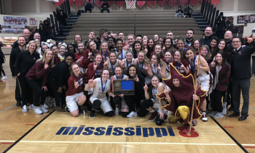 #5 Maple Grove | Section 8AAAA Champion Roster | Schedule / Results | Website | Media Guide Team Twitter | School Twitter | Students Twitter | Team FB | School FB | Instagram Quarterfinal result: L, 64-74 vs. Centennial Consolation Semifinal result: 47-26 - Box Score